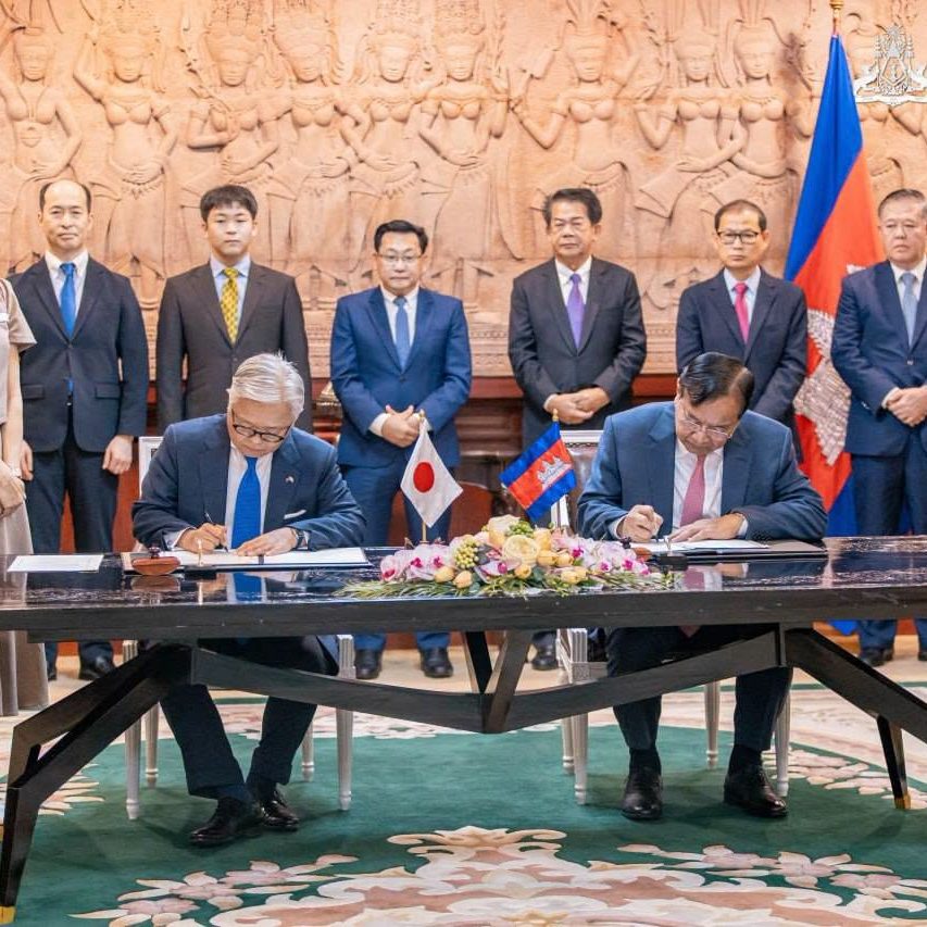 Signed the Exchange of Notes and accompanying documents on the extension of the Government of Japan's Yen Loan