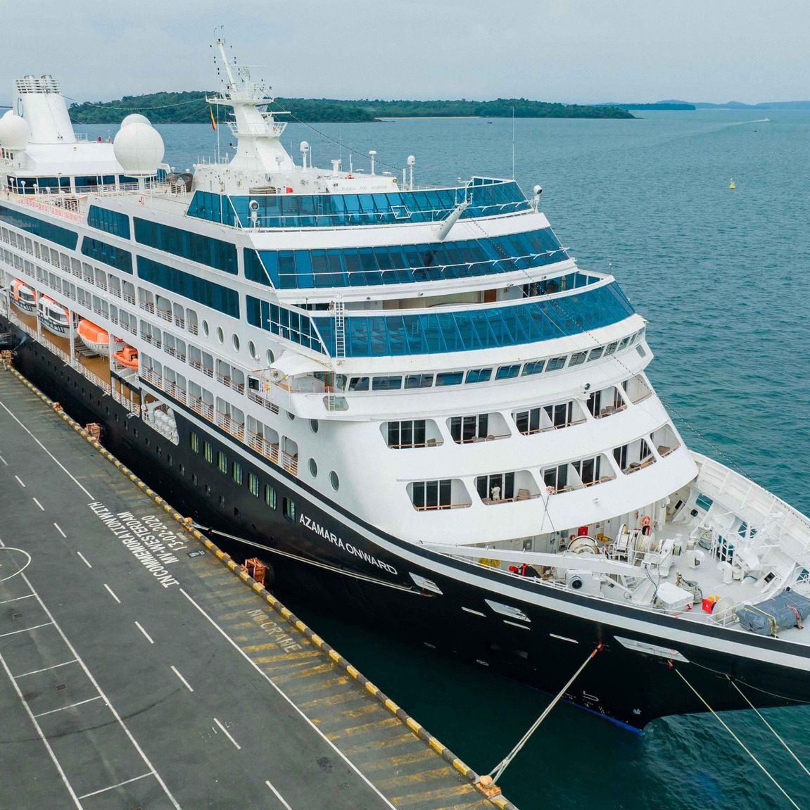AZAMARA ONWARD cruise ship with nationality of MALIA
