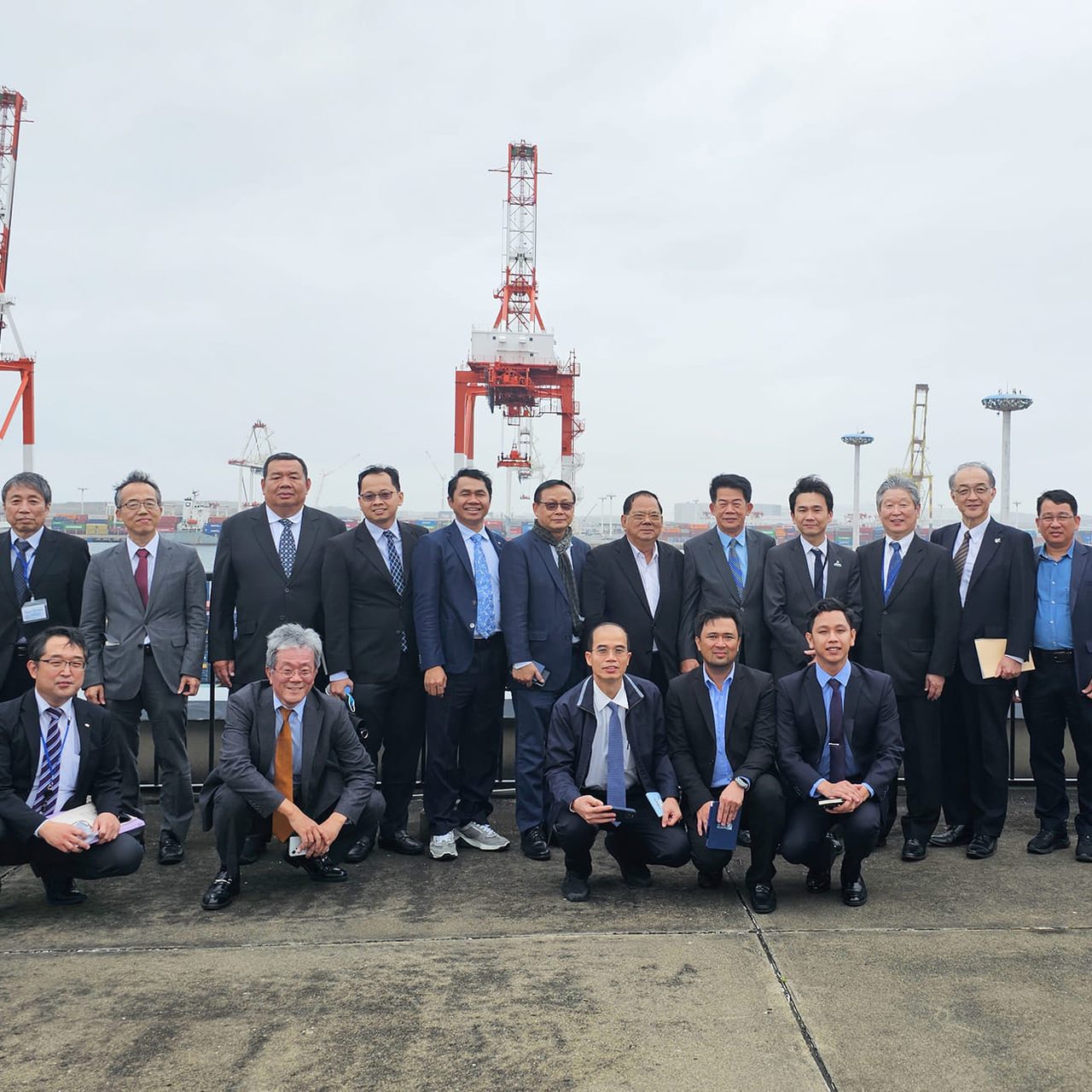 PAS Management, conducted a study tour at Hakata Port Terminal Co., Ltd and learning its Terminal Operating System namely KACCS