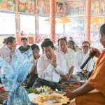 ឯកឧត្តម លូ គឹមឈន់ បានចូលរួមកាន់បិណ្ឌវេនទី ៦ នៅវត្តព្រីងចន្ទ័បារមី ឃុំទួលទទឹង ស្រុកព្រៃនប់