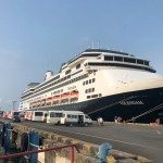 នាវាទេសចរណ៍ឈ្មោះ Volendam ដែលជានាវាទី ១៣ បានចូលចតនៅកំពង់ផែស្វយ័តក្រុងព្រះសីហនុ