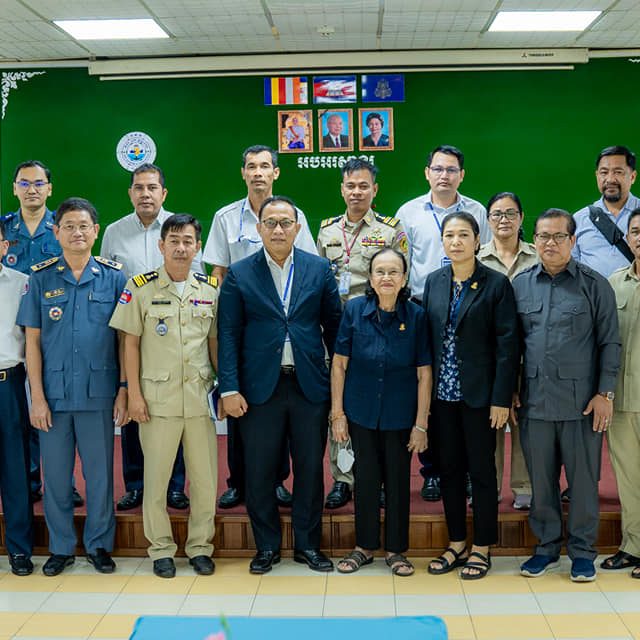 ការទទួលស្វាគមន៍ដំណើរទស្សនកិច្ចរបស់គណៈប្រតិភូនៃគណៈកម្មការទី៥ ព្រឹទ្ធសភា ដែលដឹកនាំដោយ លោកជំទាវ ទី បូរ៉ាស៊ី ប្រធានគណៈកម្មការទី ៥ ព្រឹទ្ធសភា