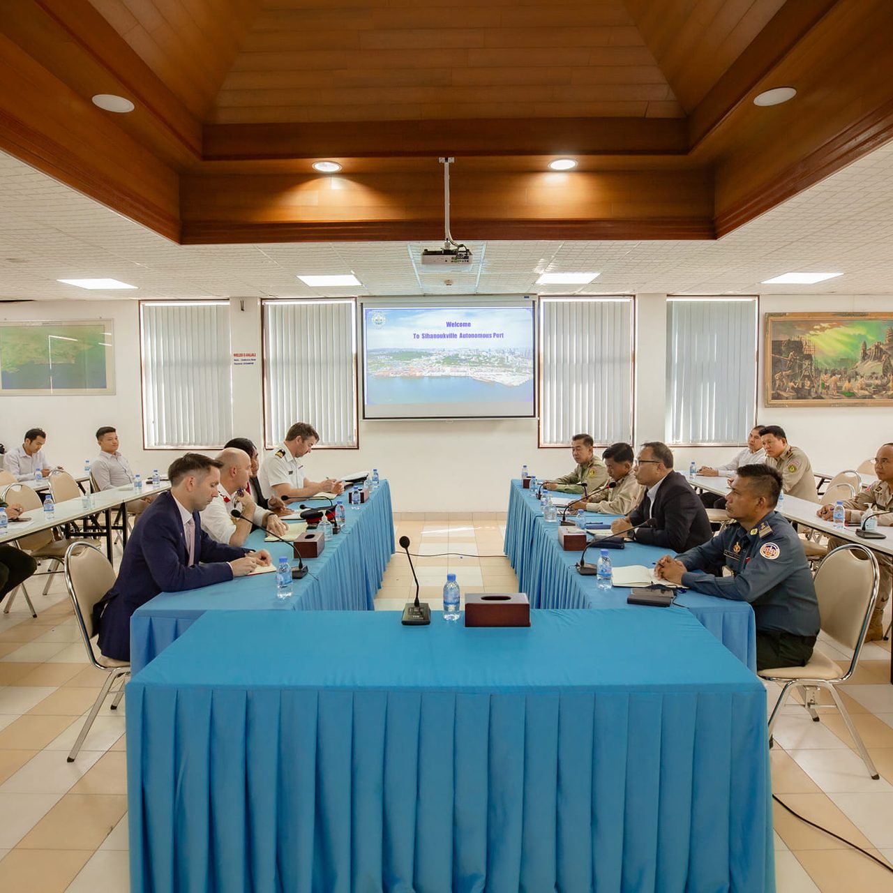PAS Management Team, welcomed a visit of the British Embassy in Cambodia to learn about potentials and progress of PAS.