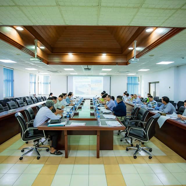 Held a monthly meeting of November regarding a progress of New Container Terminal Development Project-Phase 1 Implementation