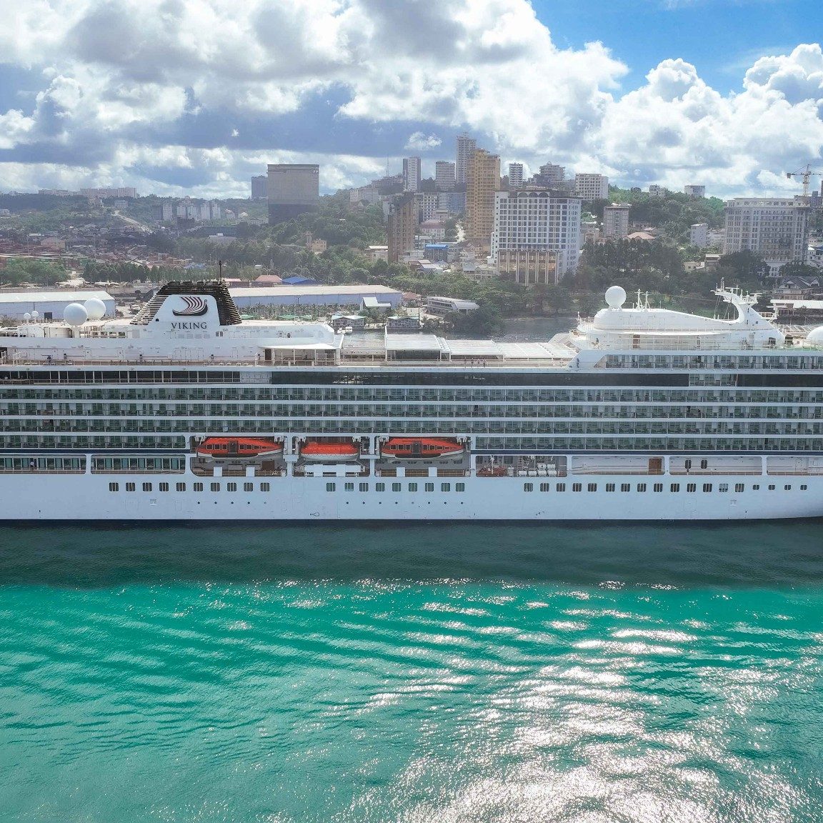 VIKING ORION cruise ship with nationality of NORWAY