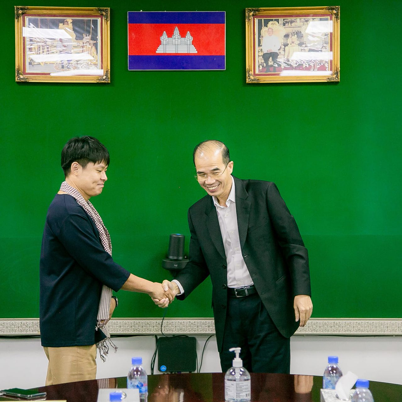 Sihanoukville Autonomous Port and PAS Management Team, welcomed a visit of Moorim P&P Co., Ltd to learn about expansion projects of Sihanoukville Autonomous Port for the purpose of exporting its goods in the future