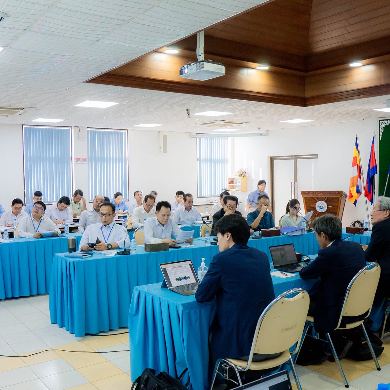 Meeting of Project Implementation Unit (PIU) of the Project for Capacity Development on Container Terminal Management and Operation in Sihanoukville Port (Phase 3)