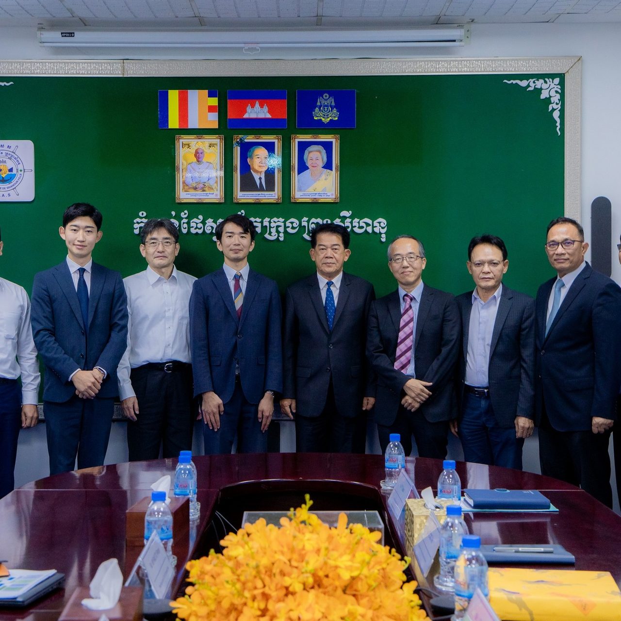 A courtesy visit of Mr. KOREZUMI Tomoaki, with the upcoming completion of his work mission