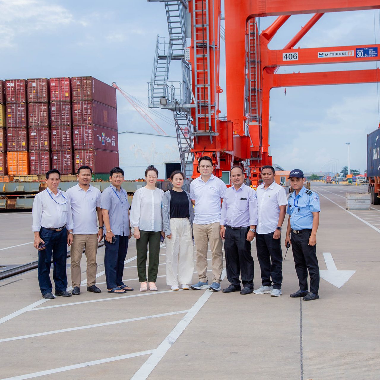 Welcomed a visit of Cambodian Maritime Services, in purpose to learn about PAS’s management and business operations