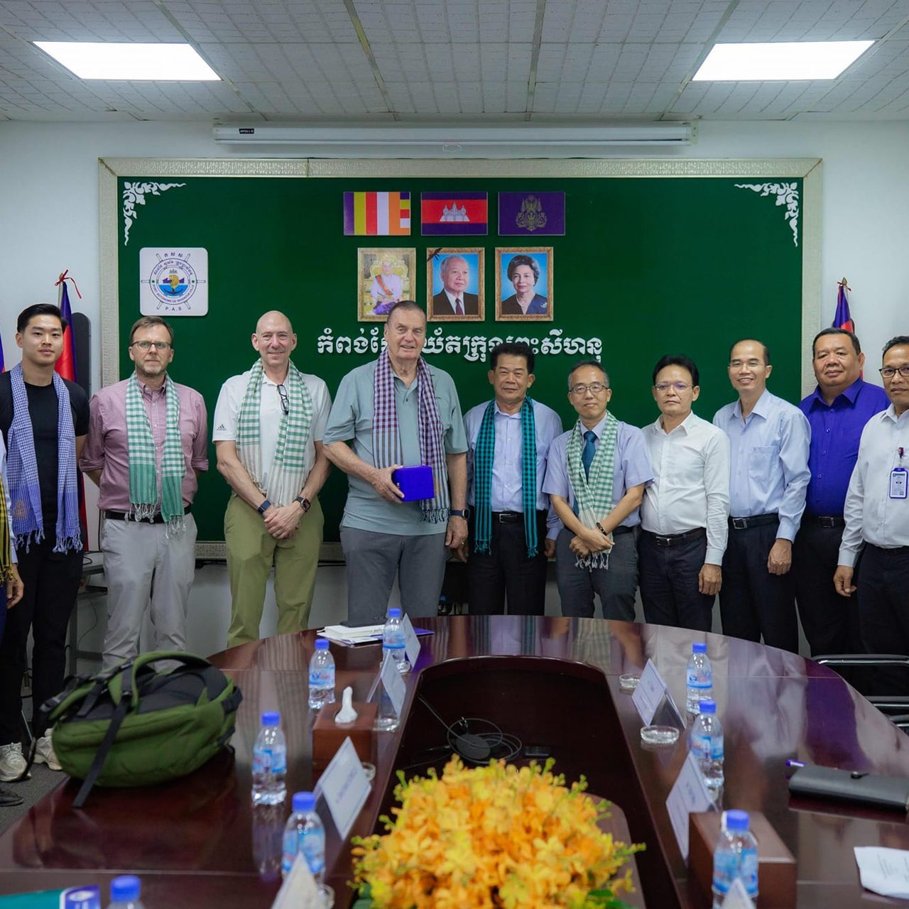 Welcomed a visit of delegation, led by His Excellency General Jim Jones, in purpose to study and search for the Port