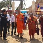ពិធីសម្ពោធអគារសាលាបឋមសិក្សាអំពិល សាលាឆាន់ និងបុណ្យឆ្លងសមិទ្ធិផលនានា ស្ថិតក្នុងវត្តពោធិវន័