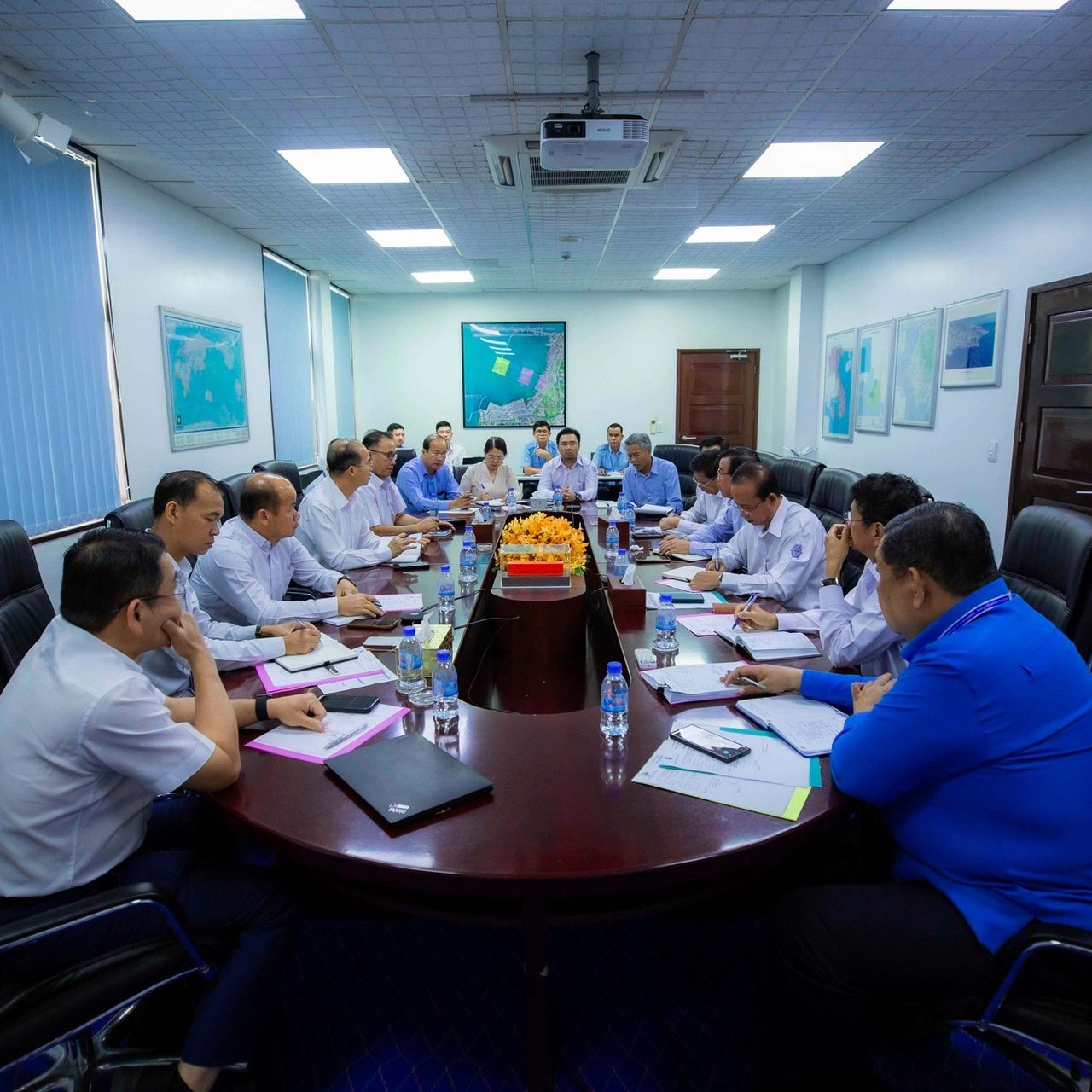 Discussion meeting regarding strengthening of PAS’s security, business and services