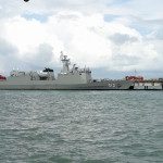នាវាចម្បាំងមួយគ្រឿង ឈ្មោះ HTMS NARATHIWAT របស់កងទ័ពជើងទឹកថៃបានចូលចតធ្វើទស្សនកិច្ចរយៈពេល ៥ ថ្ងៃ
