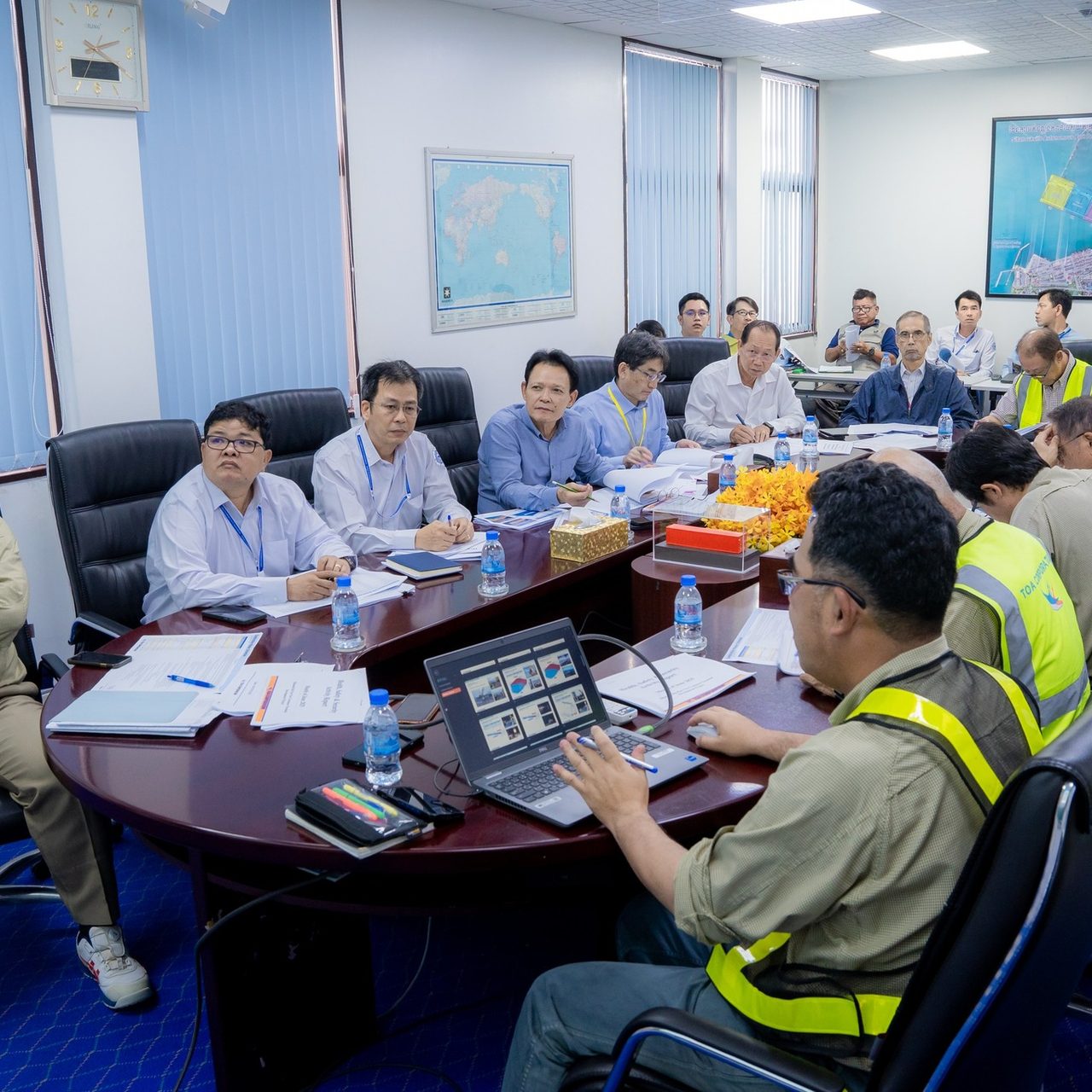 Monthly Progress Meeting and a Safety Inspection of construction site for June 2025 regarding an implementation works of New Container Terminal Development Project-Phase 1