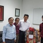 តំណាងក្រុមហ៊ុនតេងឡាយ បានគោរពជូនពរឯកឧត្ដម លូ គឹមឈន់ ប្រតិភូរាជរដ្ឋាភិបាលកម្ពុជា