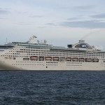 នាវាទេសចរណ៍ឈ្មោះ Sea Princess ដែលជានាវាទី ៣០ បានចូលចតនៅកំពង់ផែស្វយ័តក្រុងព្រះសីហនុ