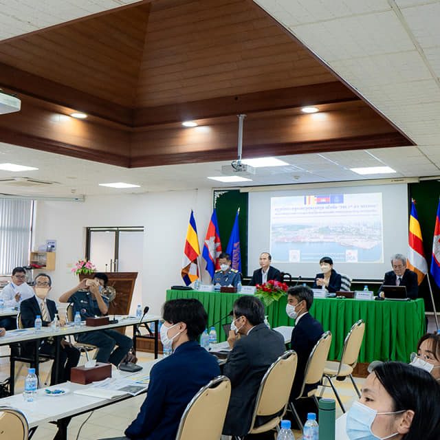 ការរៀបចំអង្គប្រជុំ ( ដោយផ្ទាល់ និងតាមរយៈប្រព័ន្ធអនឡាញ) របស់គណៈកម្មការសម្របសម្រួលរួម លើកទី១ នៃគម្រោងអភិវឌ្ឍន៍សមត្ថភាពលើការងារគ្រប់គ្រង និងប្រតិបត្តិការចំណតផែកុងតែន័រនៅកំពង់ផែក្រុងព្រះសីហនុ (ដំណាក់កាលទី ៣)