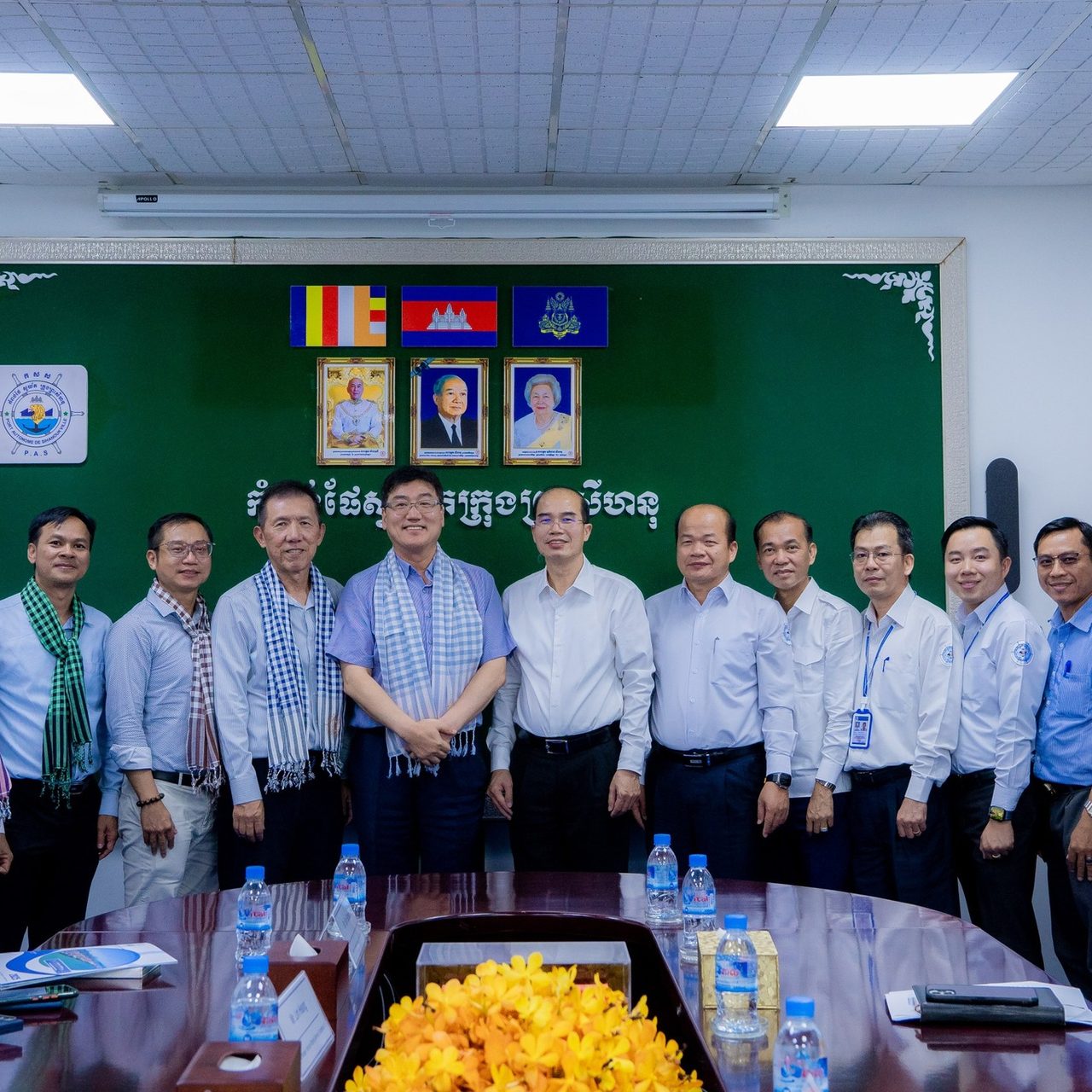 Held a discussion meeting with Inchcape Shipping Services (Cambodia) Ltd.