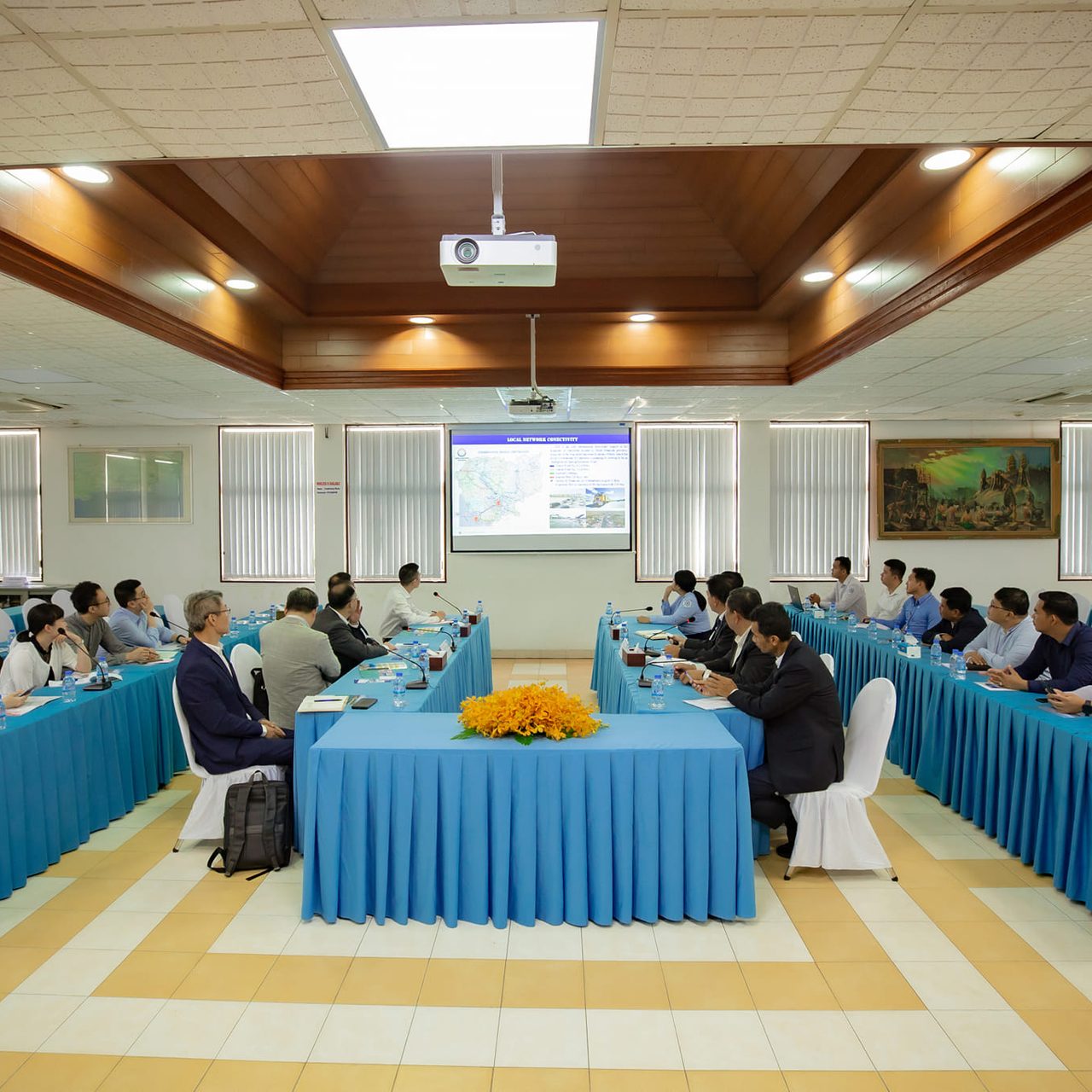PAS Management Team, warmly welcomed and greeted the visit of the delegation by Ministry of Foreign Affairs of the People’s Republic of China, led by H.E NONG RONG