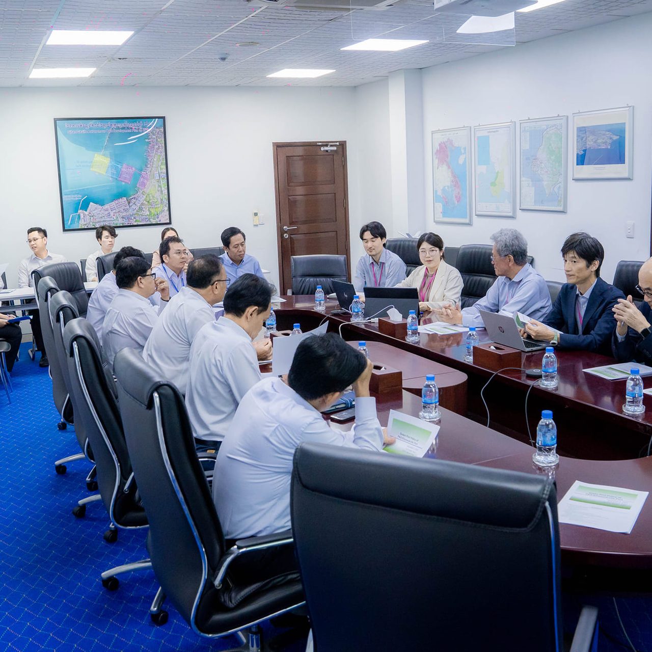 Held a discussion meeting with JICA Expert Team regarding Green Port Policy of New Container Terminal Expansion Project-Phase 3 at PAS