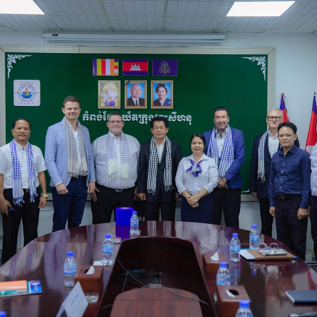 welcomed a visit of Maersk (Cambodia) Ltd. in purpose to learn about the port current logistics,