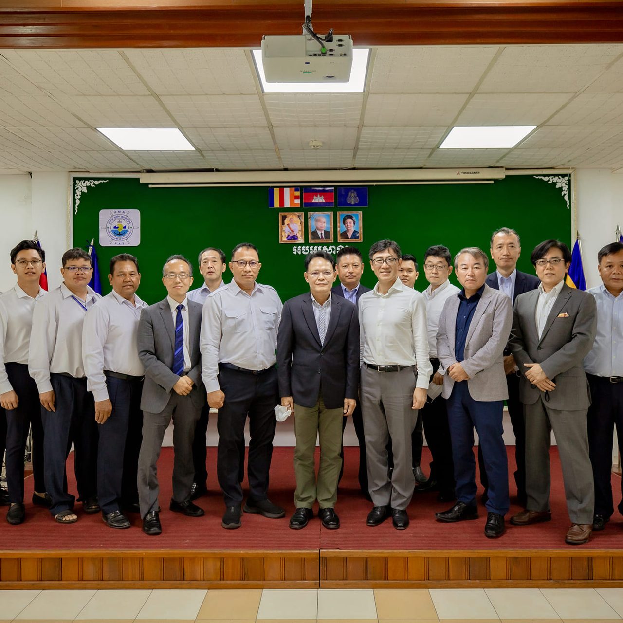 Held a dialogue meeting with Japanese Business Association of Cambodia (JBAC) including 12 Japanese companies regarding future developments of PAS and Sihanoukville Port Special Economic Zone.