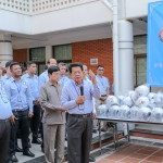 ពិធីចែកមួកសុវត្ថិភាពជូន មន្ត្រី បុគ្គលិក កម្មករ ក្រោមការឧបត្ថម្ភរបស់ ឯកឧត្តម ស៊ុន ចាន់ថុល ទេសរដ្ឋមន្ត្រី