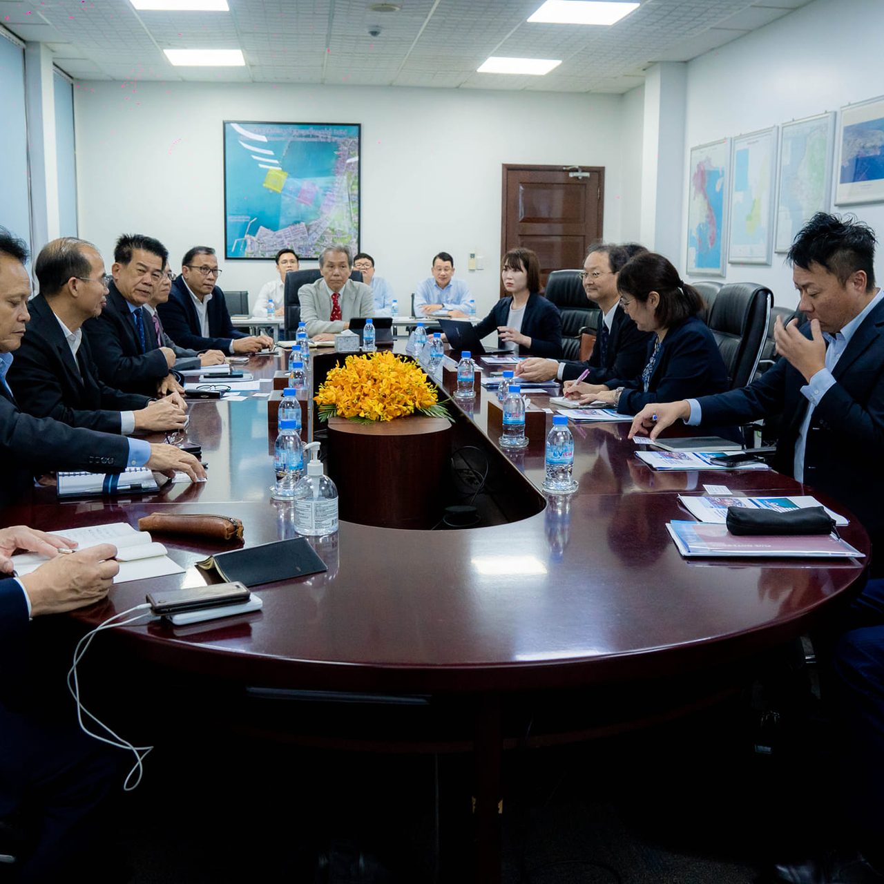 Held a discussion meeting with Working Group of Kobe-Osaka International Port Corporation regarding PAS’s financial health