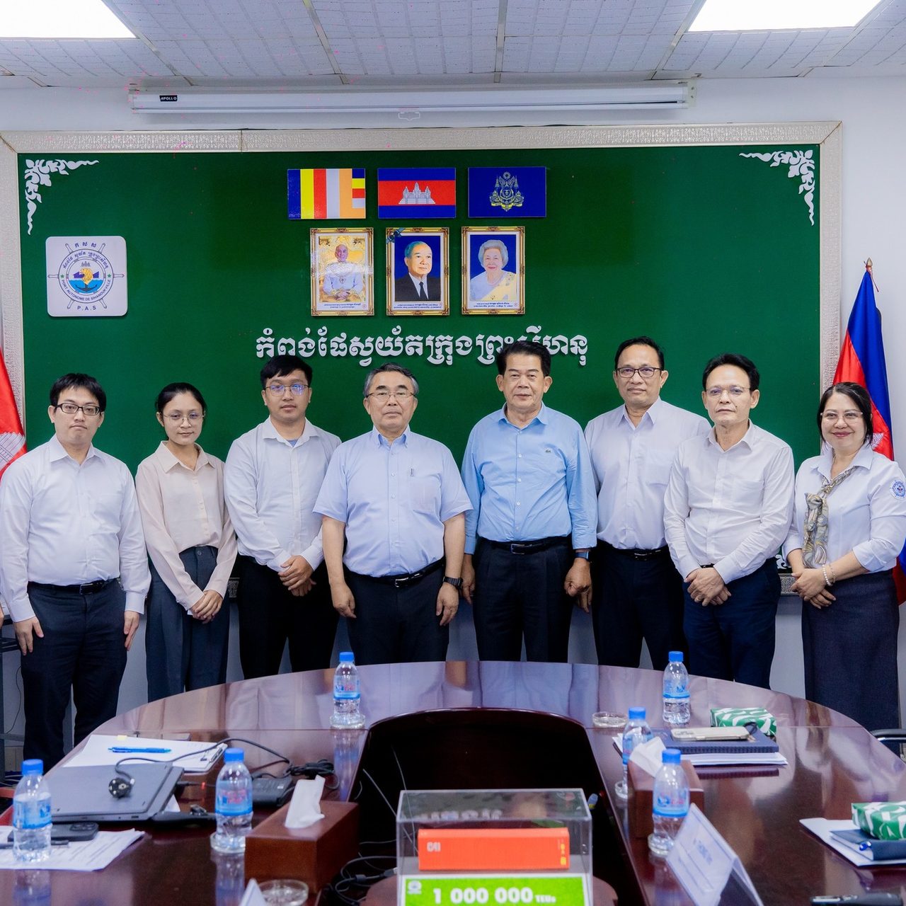 Held a discussion meetinng with The Overseas Coastal Area Development Institute of Japan (OCDI)