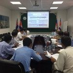 កិច្ចប្រជុំប្រចាំខែ តុលា ឆ្នាំ ២០១៦ នៃការអនុវត្តន៍គម្រោងអភិវឌ្ឍន៍ចំណតផែពហុបំណងកំពង់ផែក្រុងព្រះសីហនុ