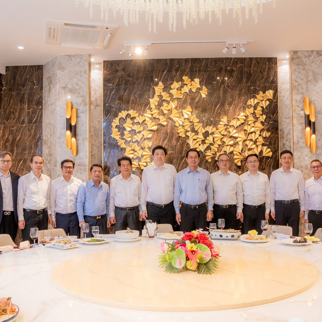 Welcoming the delegation visit of Wuxi City of Jiangsu Province of the People’s Republic of China to Preah Sihanouk Province