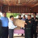 អំណោយឧបត្ថម្ភរបស់ឯកឧត្ដម លូ គឹមឈន់ ជូនអង្គភាពតំបន់ប្រតិបត្តិការសឹករង ខេត្តព្រះសីហនុ
