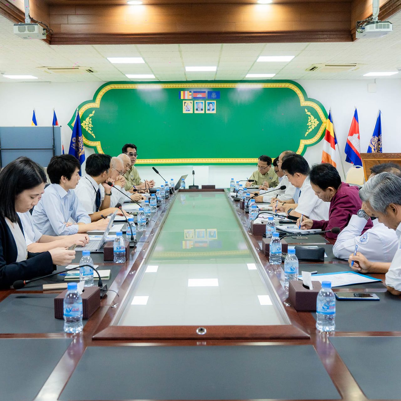 Held a coordination meeting regarding the acceleration of the Implementation of Sihanoukville Port New Container Terminal