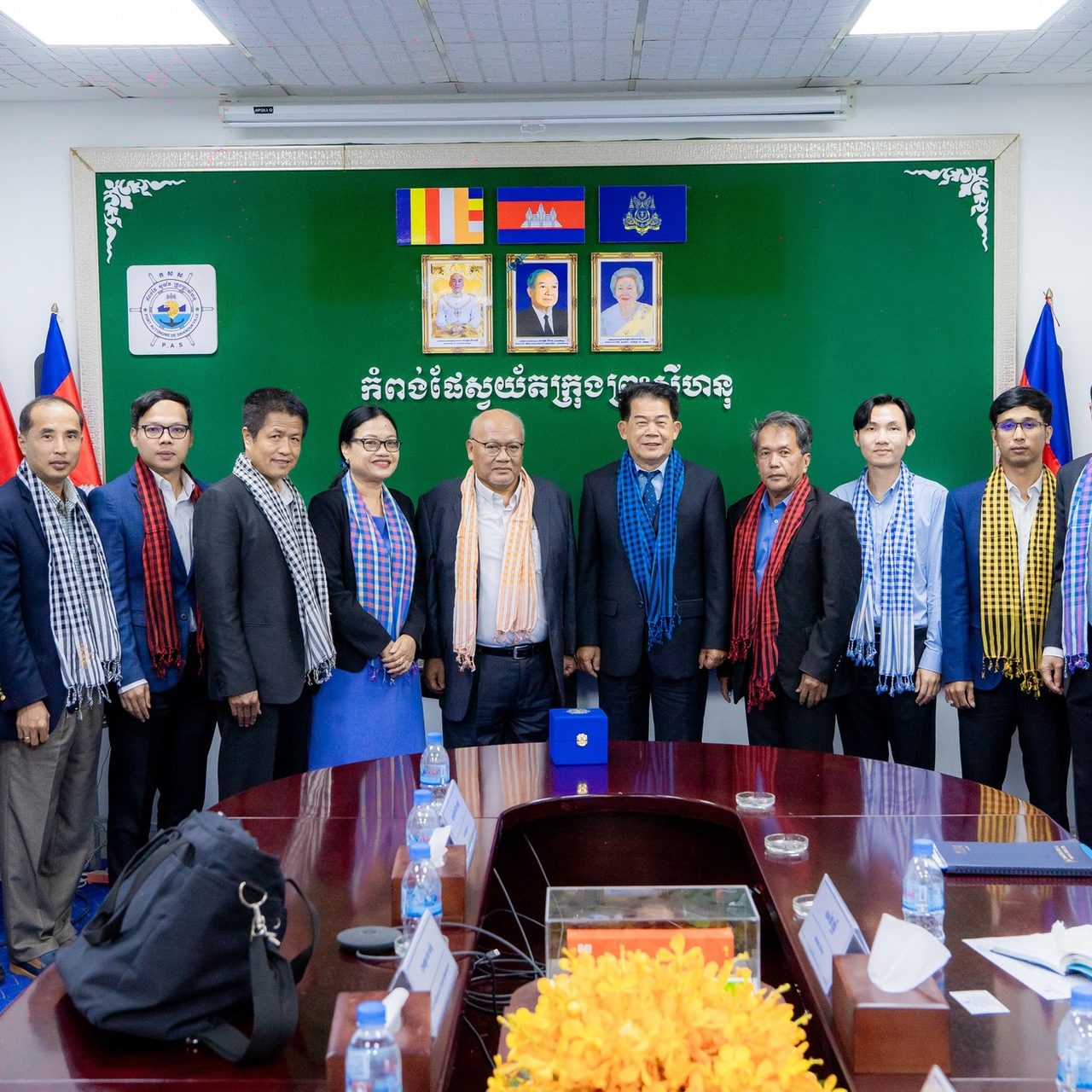 ដំណើរទស្សនកិច្ច គណៈប្រតិភូ ក្រុមប្រឹក្សាសេដ្ឋកិច្ច សង្គមកិច្ច និងវប្បធម៍ មកកាន់ កំពង់ផែស្វយ័តក្រុងព្រះសីហនុ