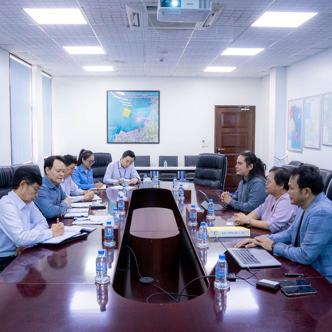 held a discussion meeting with Venture Prosperity Time Co., Ltd. regarding PAS’s flow of operations, potentials