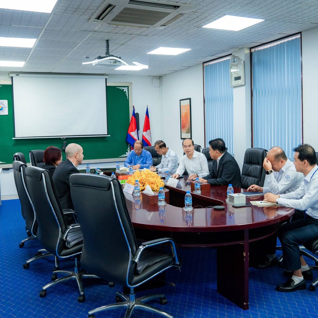 Welcomed a visit of Mediterranean Shipping (Cambodia), led by Mr. Udi Goldberg