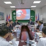 កិច្ចប្រជុំជាមួយប្រតិភូក្រុមហ៊ុន MITSUI & CO., LTD. ពិភាក្សាការងារបោះផ្សាយលក់មូលប័ត្រលើកដំបូង (IPO) របស់ កសស