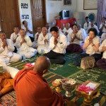 នៅគណ:កម្មាធិការសាខាកាកបាទក្រហមខេត្តព្រះសីហនុ បានរៀបចំពិធីសូត្រមន្តឆ្លងឆ្នាំ