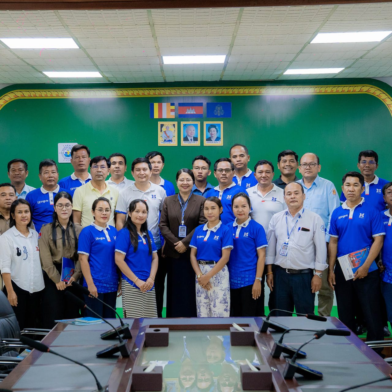 Welcomed a visit of 26 officials and teachers of Kandal Provincial Department of Education, Youths, and Sport, in purpose to learn about trade chain