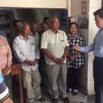 ឯកឧត្តម លូ គឹមឈន់ បានចុះសួរសុខទុក្ខ និងសំណេះសំណាលជាមួយប្រធានភូមិ និងក្រុមប្រឹក្សាសង្កាត់ផ្សារកណ្តាលទី ១