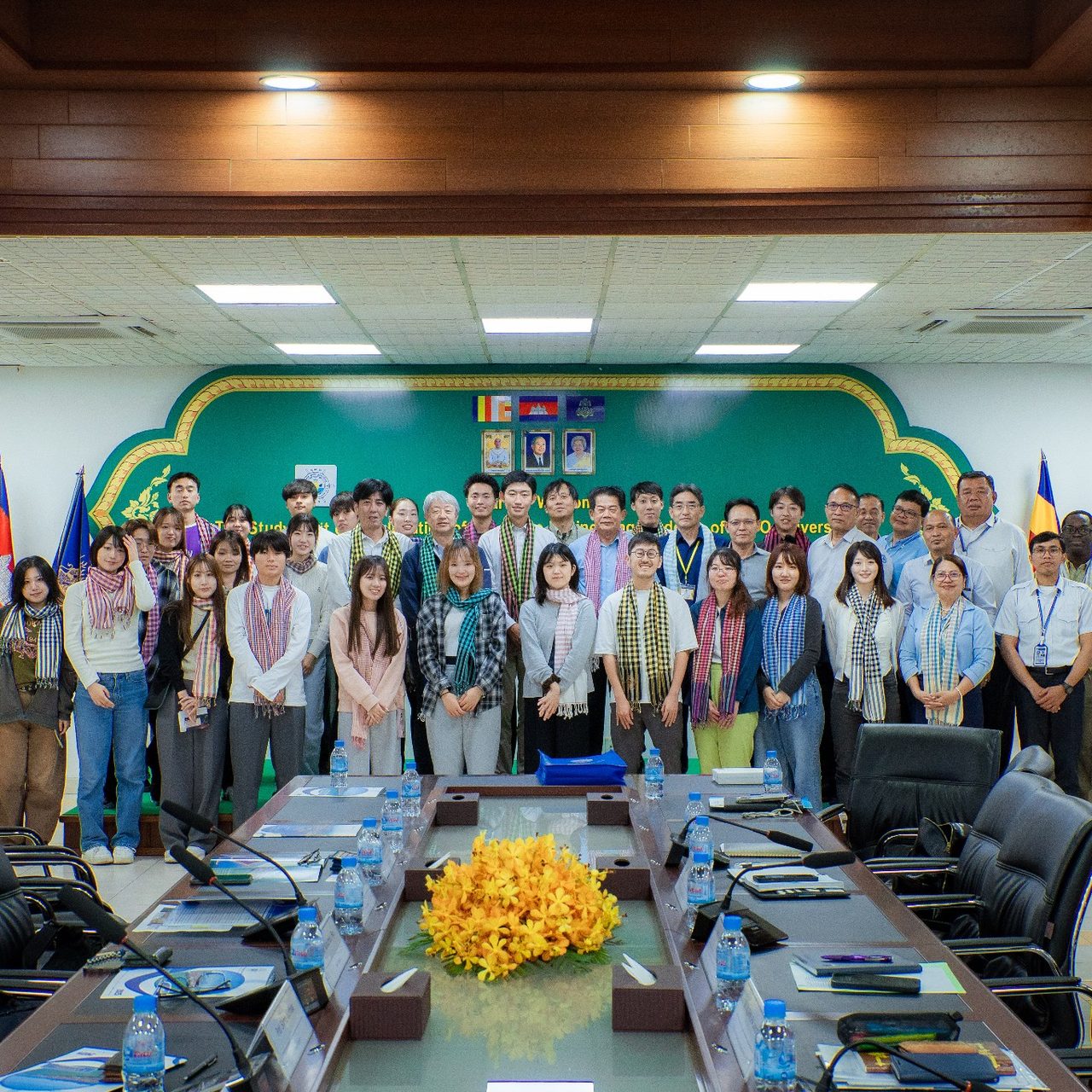 A courtesy visit of Japanese Engineering Students (26 persons) from TOYO