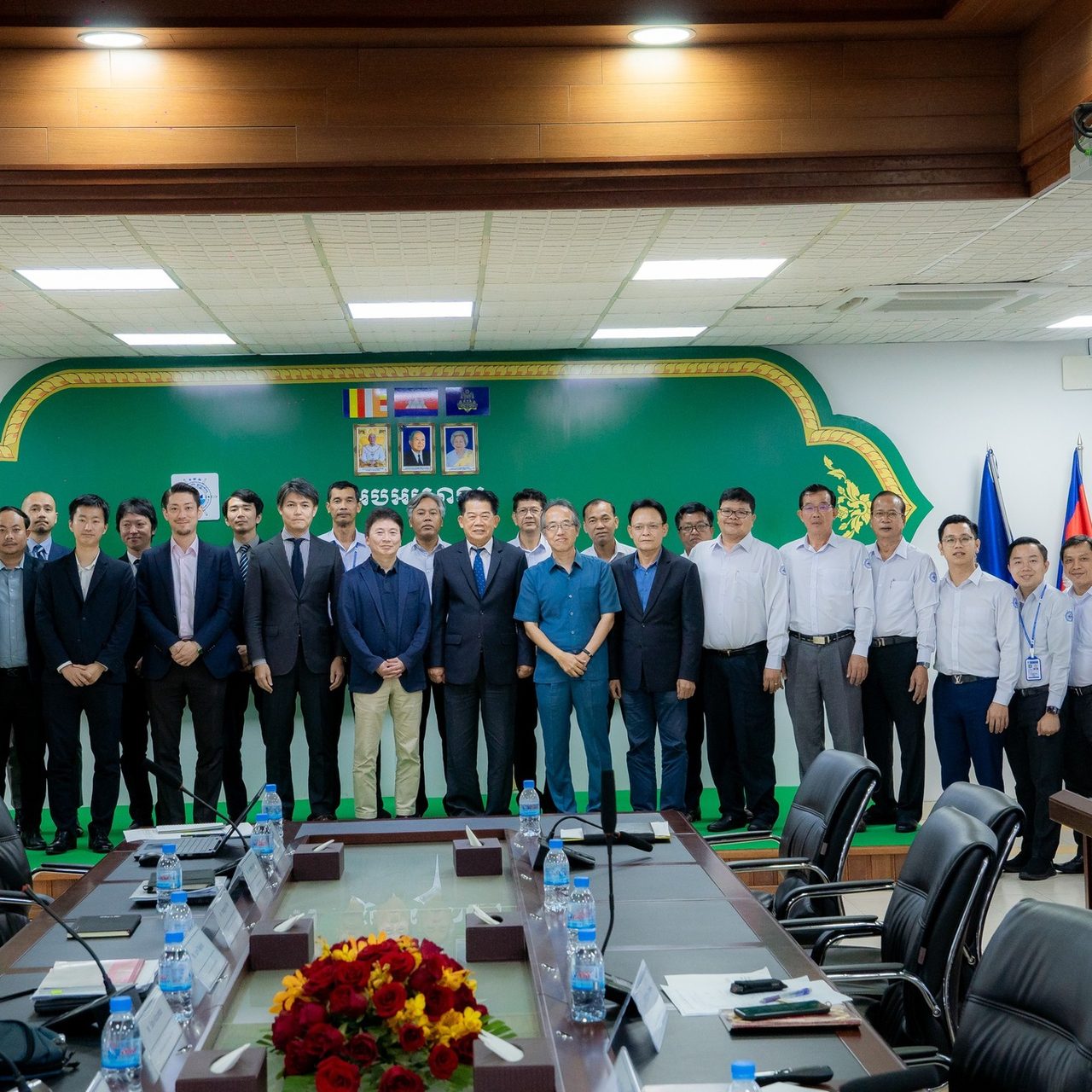 កិច្ចប្រជុំបិទបញ្ចប់ (Wrap-Up Meeting) ស្តីពីការសិក្សាផែនការលំអិត នៃ គម្រោងអភិវឌ្ឍន៍ផែនការមេដើម្បីប្រែក្លាយកំពង់ផែក្រុងព្រះសីហនុ