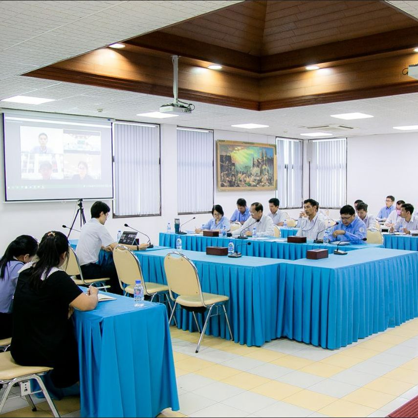 PAS Management Team, held a discussion meetinng with JICA Expert Team (OCDI) regarding an attending a workshop in Japan