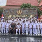 ពិធីសំណេះសំណាល និងសាកសួរសុខទុក្ខដល់នាយនាវី នាយនាវីរង និងពលនាវិក នៅបញ្ជាការដ្ឋានការពារកោះ-ឆ្នេរ (ង៣១)