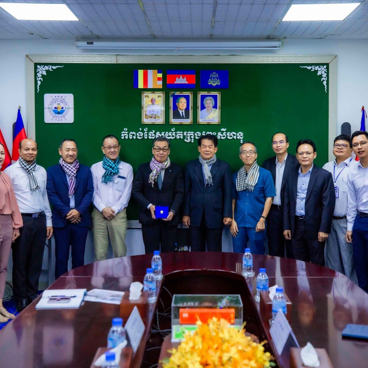 ដំណើរទស្សនកិច្ចរបស់ ក្រុមហ៊ុន TOYO Construction Co., Ltd. មកកាន់ កំពង់ផែស្វយ័តក្រុងព្រះសីហនុ