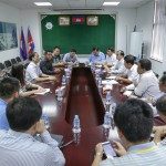 កិច្ចពិភាក្សាជាមួយគណៈប្រតិភូមកពីប្រទេសចិន ដែលមកស្វែងរកឱកាសវិនិយោគ