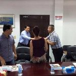កិច្ចពិភាក្សាការងារសហប្រតិបត្តិការរវាងកំពង់ផែស្វយ័តក្រុងព្រះសីហនុ និងកំពង់ផែ Qingdao សាធារណរដ្ឋប្រជាមានិតចិន