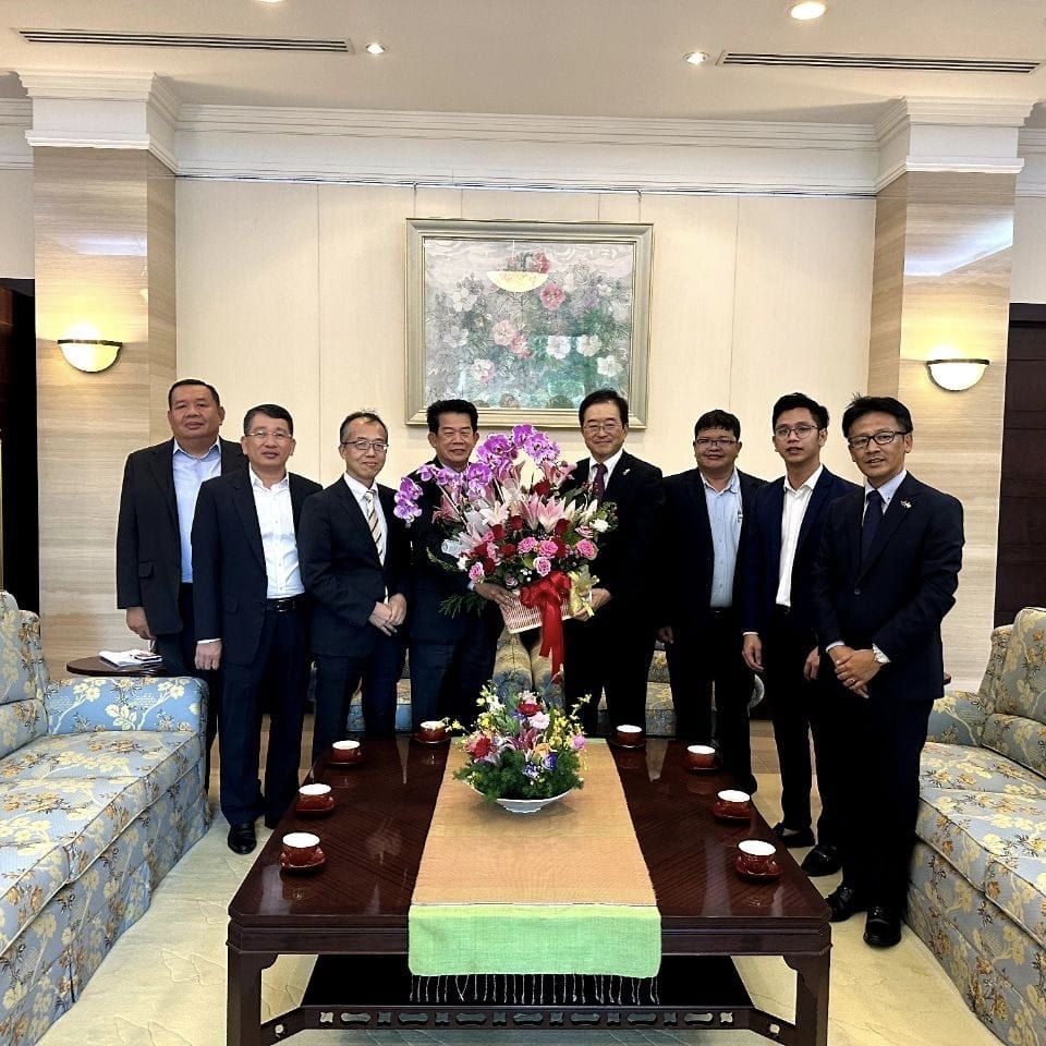 PAS Management Team, paid a courtesy call and wishing on the occassion mission completion to His Excellency MIKAMI Masahiro, Ambassador of Japan to the Kingdom of Cambodia, at the venue of the resident of the Ambssador of Japan