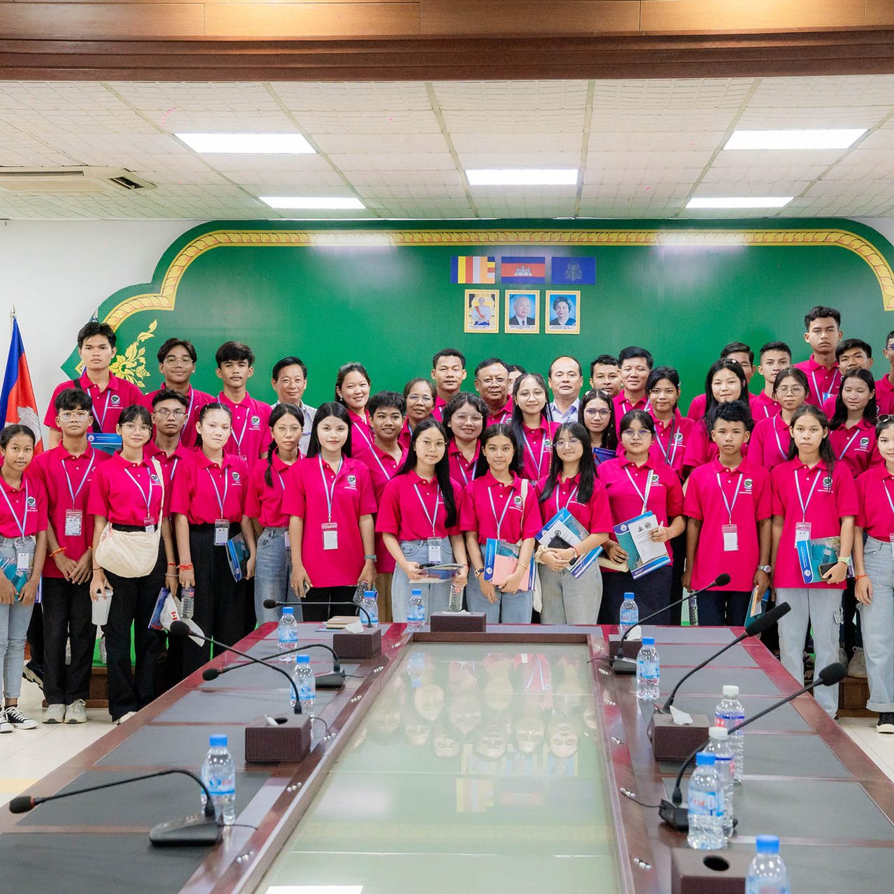 Welcomed a visit of 65 individuals of Youth Council of Cambodia-Siem Reap Branch, led by Mr. Ly Bunna