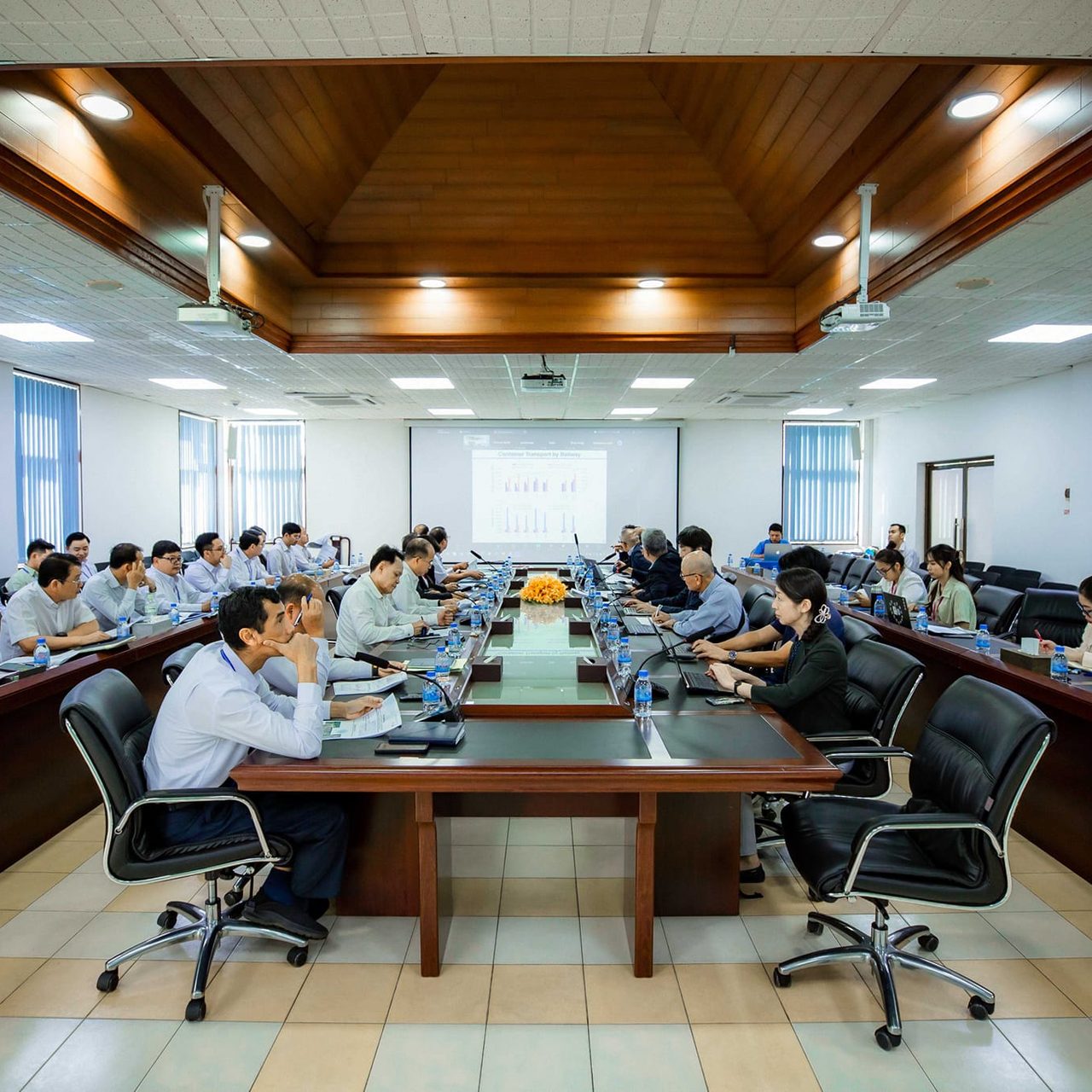 Held the 8th Project Implementation Unit Meeting of the Project for Capacity Development on Container Terminal